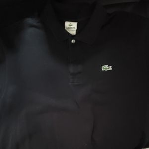 Lacoste men’s polo black size L/7